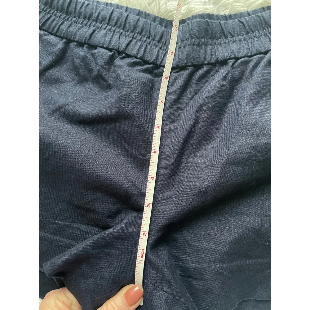 J.Crew Linen Cotton Blend Pull On Shorts - Picture 6 of 8